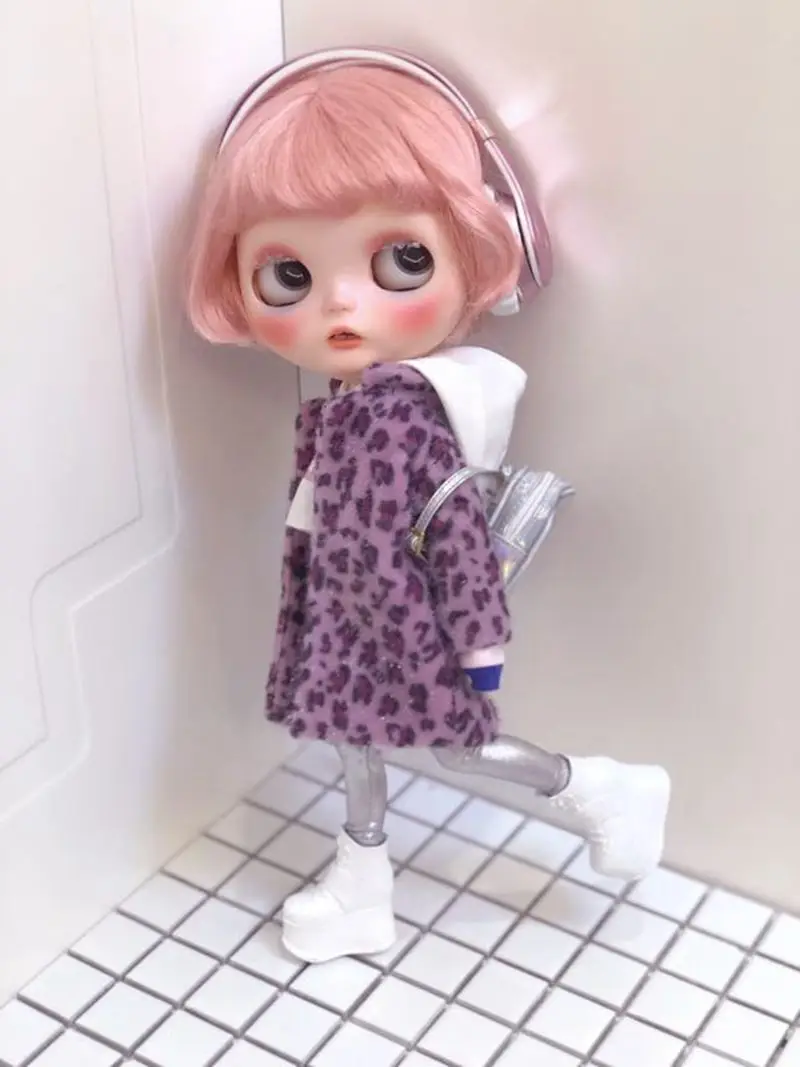 Крутые модные ботинки для кукол; короткие туфли на платформе для OB24, Licca, Barbies, Azone, Blyth аксессуары для кукол