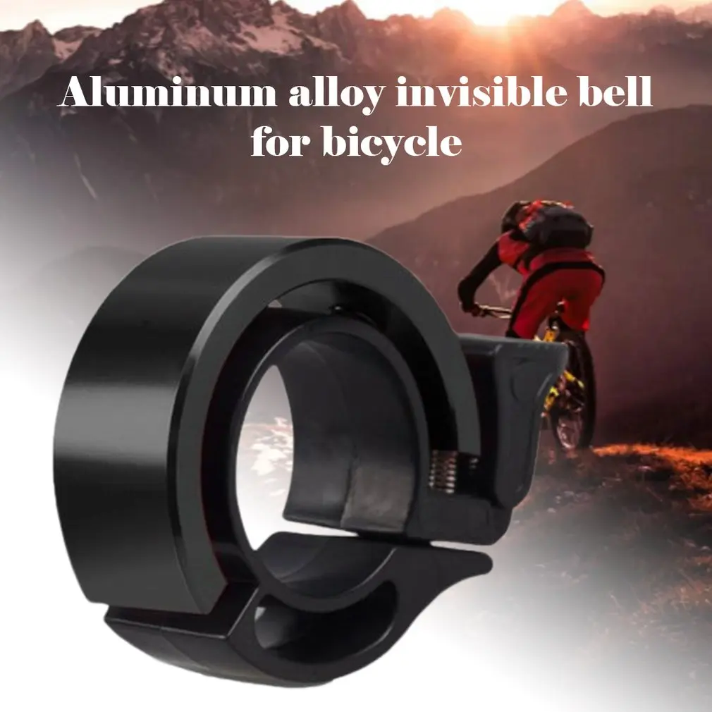 

Mountain Bike Bicycle Bell Invisible Bell Handlebar Ring Aluminum Alloy Invisible Bell Riding Equipment Accessories