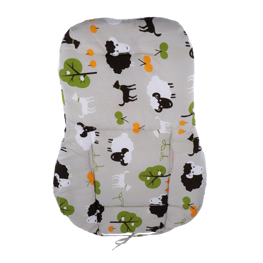 High Chair Pad, Baby Stroller Highchair Seat Cushion Protector Film Breathable Pad (Cute Animal Pattern)
