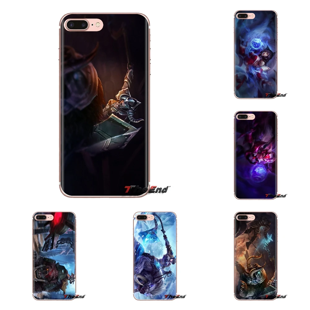 Силиконовый чехол для телефона League of Legends Ahri Sejuani samsung Galaxy S3 S4 S5 Mini S6 S7 Edge S8 S9 S10 Plus Note