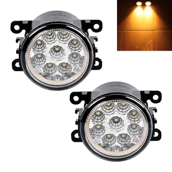 

Front Bumper LED Fog Lights For Renault Megane 2 Saloon LM 2003~ Automobiles High Brightness Fog Lamp Car Accessories