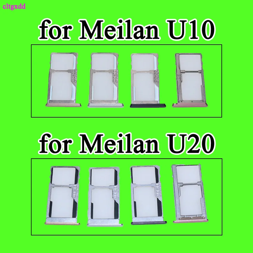 Cltgxdd для Meizu meilan U10 U20 SIM-карты лоток держатель слот Micro SD Разъем адаптер замена |