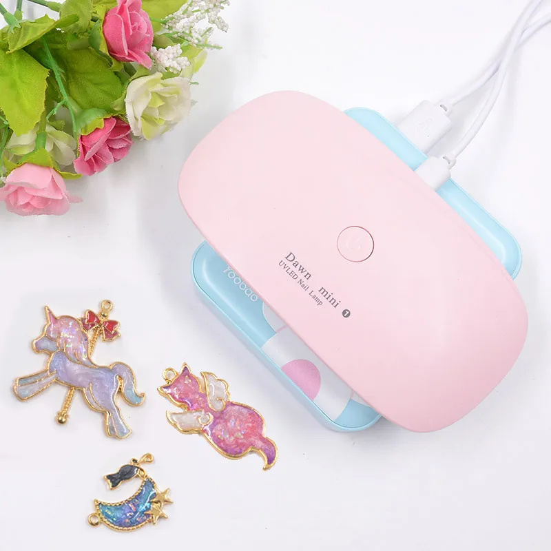 

MoFA Resin Adhesive UV Curing Lamp Mini Quick-Drying Handmade DIY for Making Accessories Manicure Opto-Mechanical Ultraviolet La