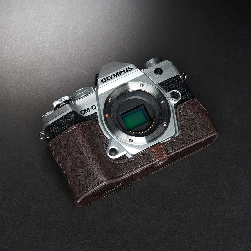 Taiwan TP leather Olympus EM5 Mark III camera bag