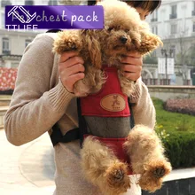 Переноска для собак модные Красного цвета переноска для собак в виде рюкзака маленькие собаки, питомцы сумки складной Портативный из дышащего материала, сумка-переноска для животных
