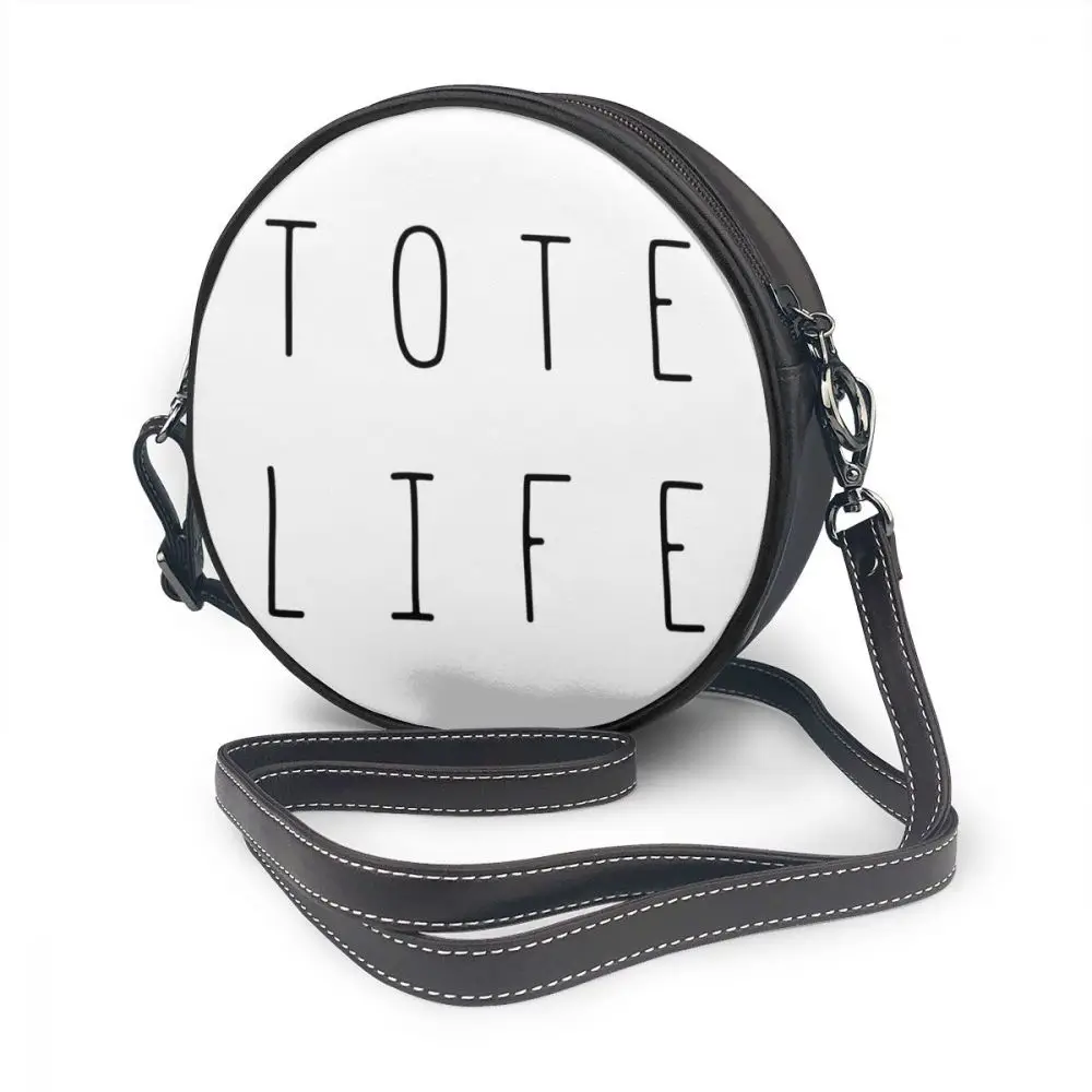 Мы вся правда о медведях сумка Пан в Карманный кожаный мешок Для женщин многоцелевой Для женщин сумки мини девушки узор круглая сумка - Цвет: Tote Life Tote Bag