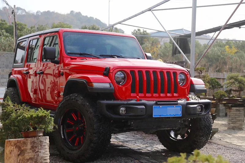 Светодиодный головной светильник для Jeep Wrangler JL Светодиодный дневной светильник светодиодный дневные ходовые огни