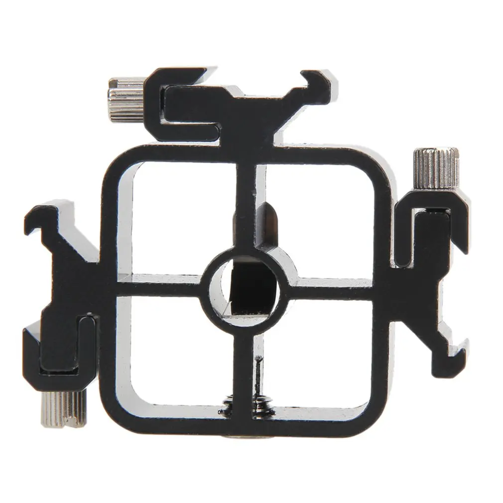 

3 In1 Triple Hot Shoe Metal Hot Shoe Mounting Adapter For Flash Light Stand Umbrella Holder Fashion Light Weight accesorios