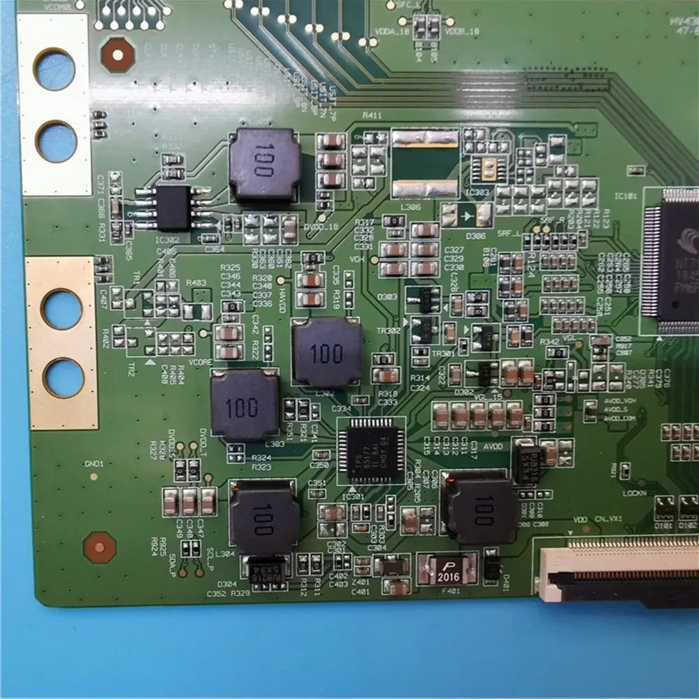 Placa Lógica Hv430qub-n1a 476021196 E88441 para L43m5-au 43r6e M190xxx Rtu4300 Lux0143004 01 T-con Lvds Bordo - Image 2