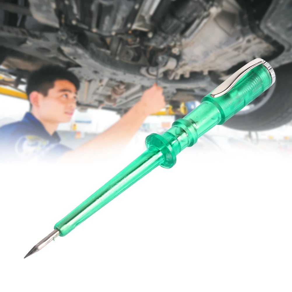 

Tester Auto Car Vehicle Circuit Testers DC 6V 12V 24V Light Bulb Voltage Test Pen Pencil With Coil Cable Test Light Dropshipping