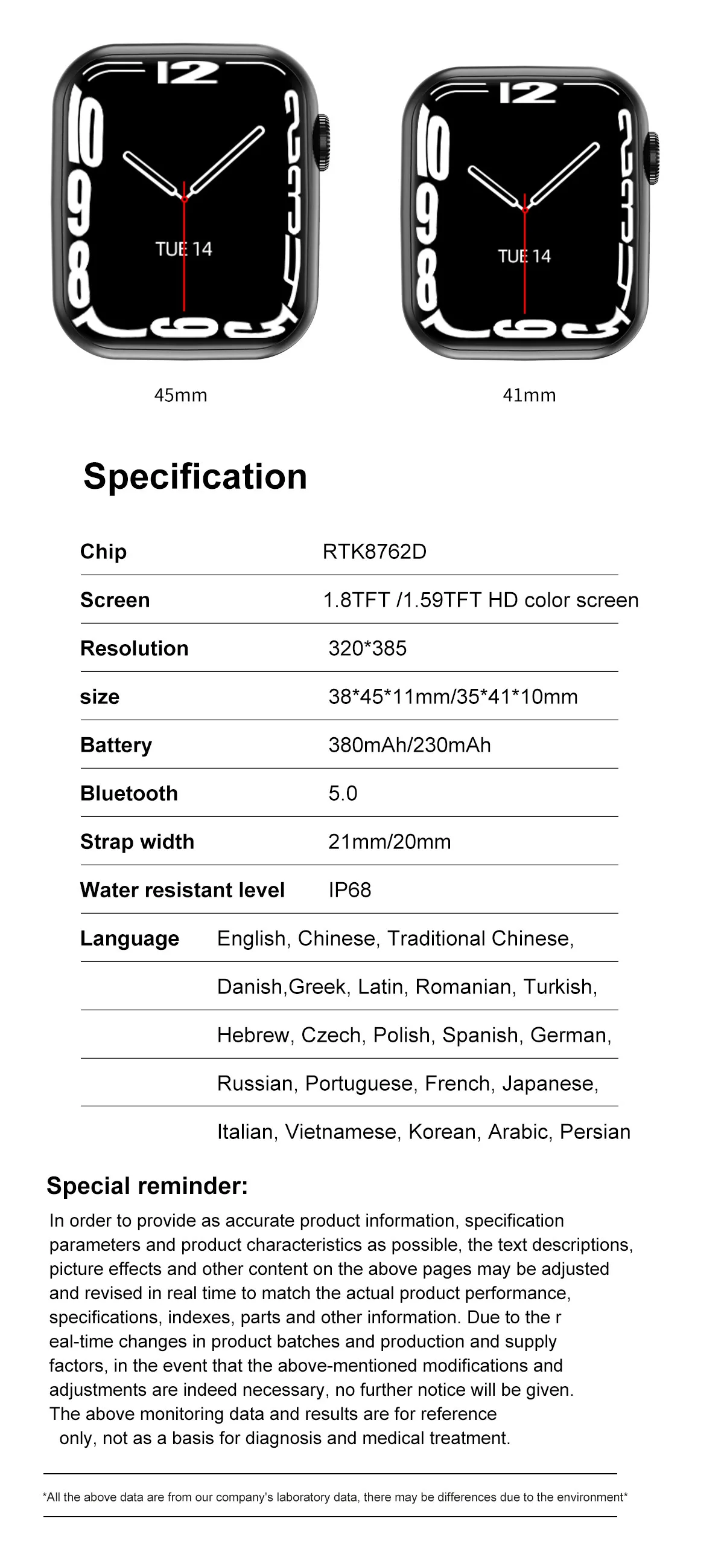 Original iwo DT7+ Smart Watch Series 7 NFC Function Bluetooth Call Ai Voice Assistant GPS Wireless Charger DT7 Plus Smartwatch