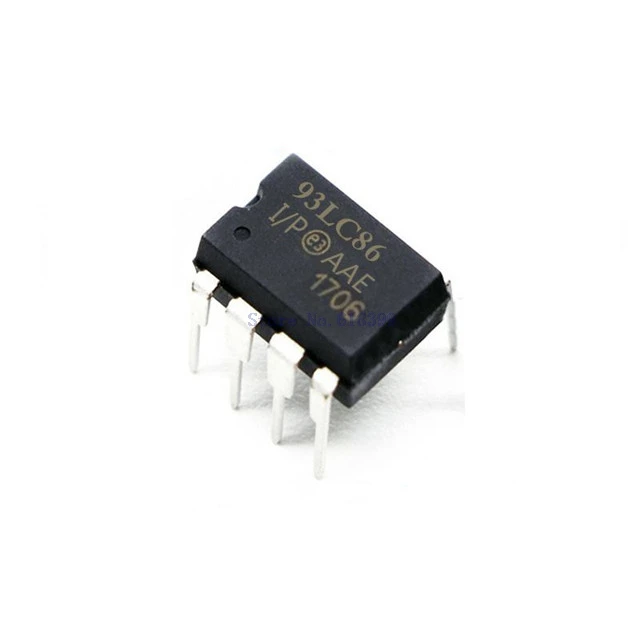 

93lc86 Eeprom Serial-3wire 16k-bit 2k X 8 1k Pdip8 Ic Chip 93lc86-i p