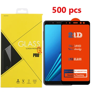 

500pcs 21D Tempered Glass Full For VIVO Y7s Y11 Y17 Y90 V17 Pro X27 Z1X Z5X S1 U1 U3 U10 IQ003 Screen Protector With Package