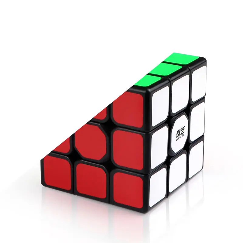 QiYi парус W 3x3x3 волшебный куб MoFangGe 3x3 Cubo Magico Профессиональный Neo скоростной куб головоломка антистресс игрушки для детей - Цвет: Black