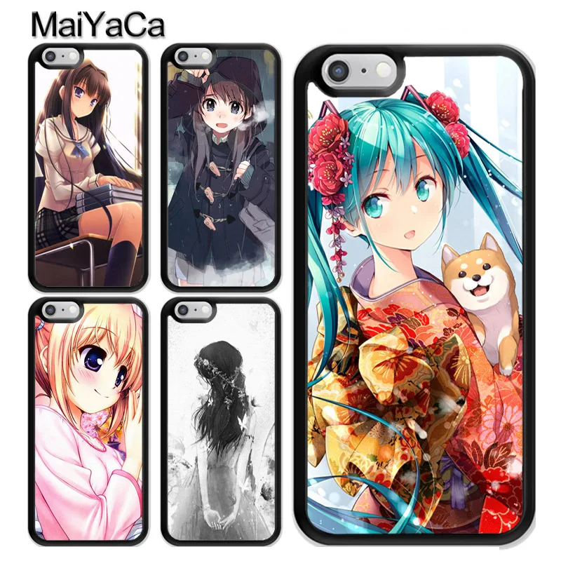 MaiYaCa Аниме Манга сексуальная девушка ТПУ чехол для iPhone 11 Pro MAX X XR XS MAX 6 6s 7 8 Plus 5S задняя крышка чехол