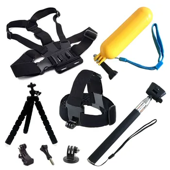 

Accessories For GoPro Hero 7 Mount Tripood Set Selfie Stick For Go Pro 6 5 4 3 Session SJCAM SJ4000 ENEK H9 Action Camera