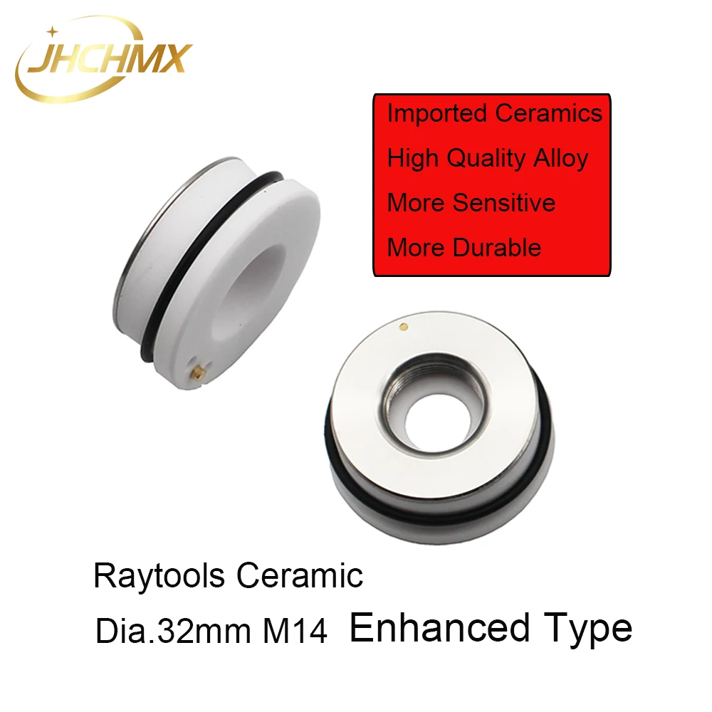 JHCHMX Raytools керамический улучшенный тип диа. 32 мм M14 для AK270/BT230/BT240 Bodor Glorystar TQ GN волоконно-лазерной резки