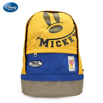 

Disney Children's Backpack Girl Mickey Minnie Cartoon Pattern Student Schoolbag Nylon Cloth Large Capacity Waterproof Backpack