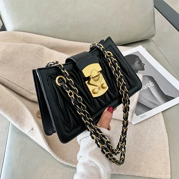 

High sense of women's small bags 2020 popular new trendy fashion net red underarm small square bag wild messenger bag women