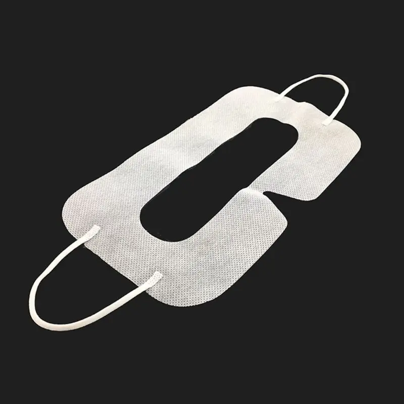 Белые нетканые тканевые накладки для глаз одноразового использования маска для глаз для htc Vive playstation 3D очки виртуальной реальности