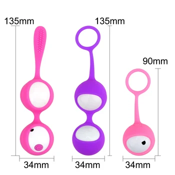 1-3 Stage Vaginal Balls Kegal Exerciser Wireless Vibrators For Women Ben Wa Geisha Anal Plug Female Masturbator Sex Toys Erotic 6
