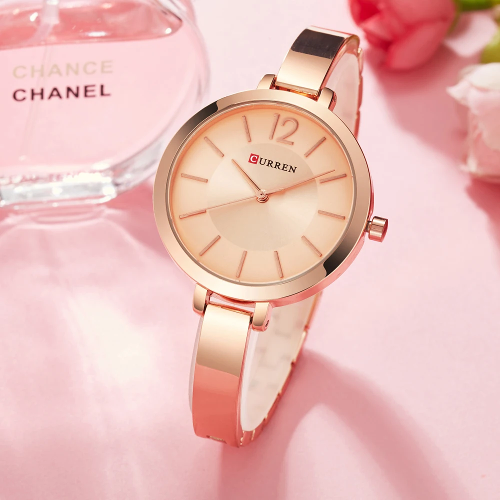 Korean Styple Rose Gold Steel Bracelet 