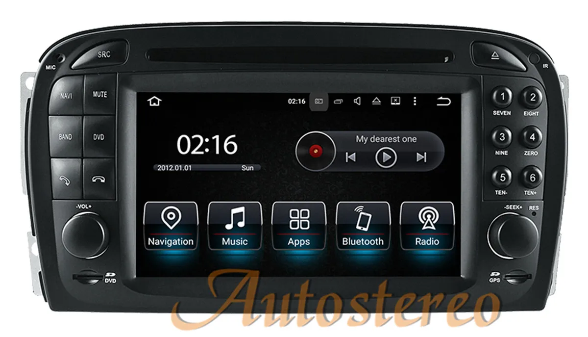 Android10.0 для Mercedes Benz SL R230 SL500 2001 2007 Автомобильный CD DVD плеер автомобильное радио