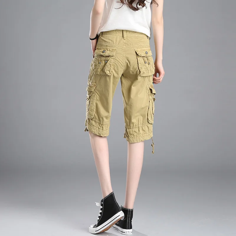 Sport Shorts Women Hiking Pants Outdoor Large Size Camouflage Cargo Shorts Women Hiking Sports