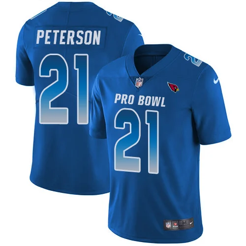 Майка Эванс Патрик Питерсон Darius Slay Limited Джерси Lions Cardinals Buccaneers Королевский синий NFC Pro Bowl - Цвет: 12