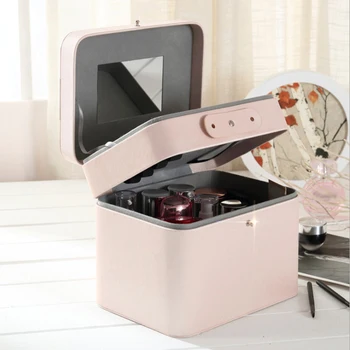 

Cosmetic Storage Box Multi-layer Structure Large Capacity Cosmetic Box Waterproof Fabric Durable Storage Tool Home Supplies