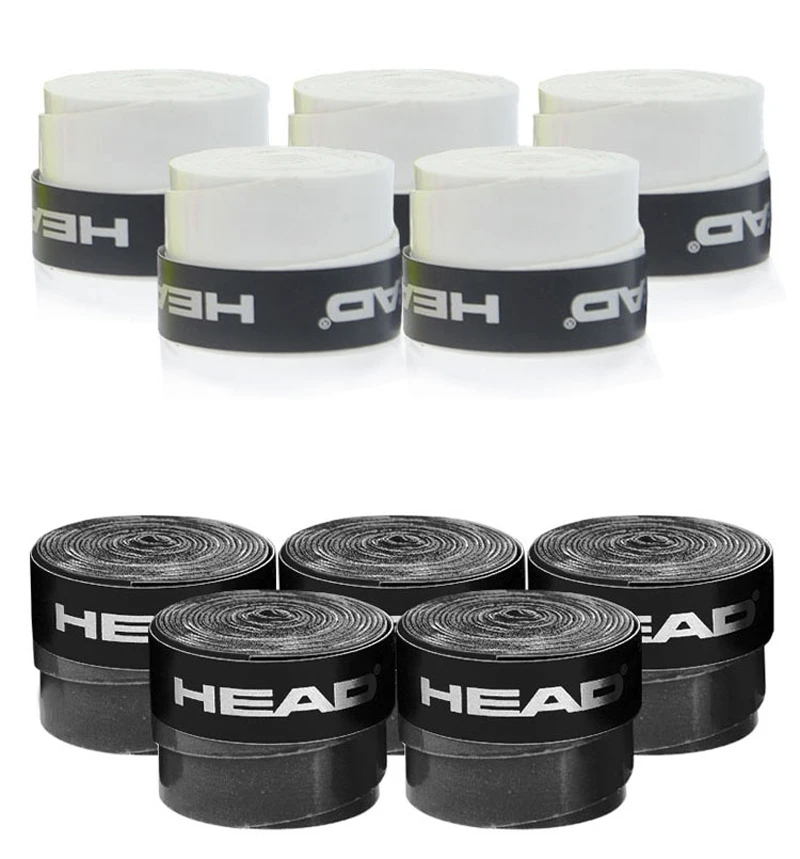 Tennis Overgrip 10Pcs Original HEAD Tennis Grip Overgrip Tennis Racket Grip Padel Racket Badminton Overgrip Beach