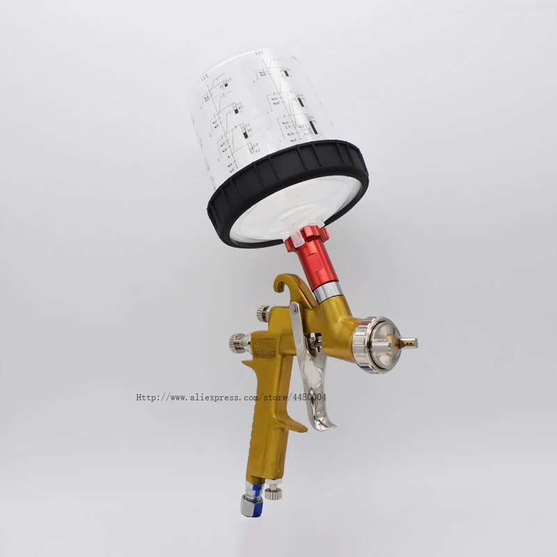LVMP spray gun w400 gravity spray gun 1.5mm tip 600ml