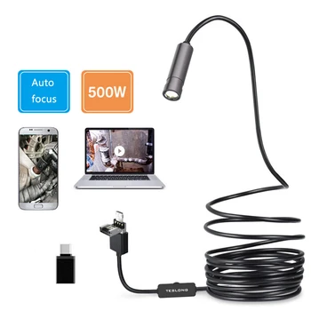 

NTC140 IP67 Auto 5m Cable Inspection Camera Borescope Multifunctional Waterproof Industrial HD Lens 5.0MP USB Endoscope