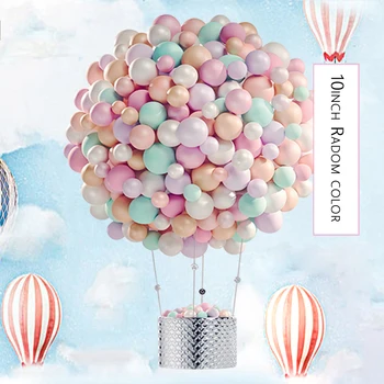 

Party Ballon 100 PCS 10 inchs 27 color Macarons Color Pastel Balloons Latex Round Helium Baloons For Birthday Party