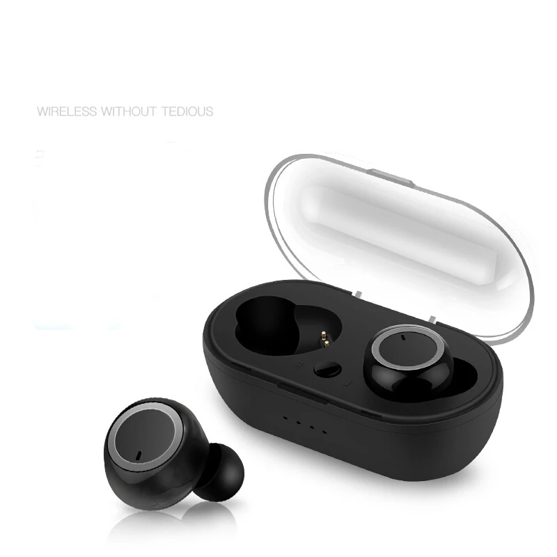 Briame TWS Bluetooth V5.0 наушники беспроводные Bluetooth наушники 3D стерео Спортивные Беспроводные наушники с двойным микрофоном