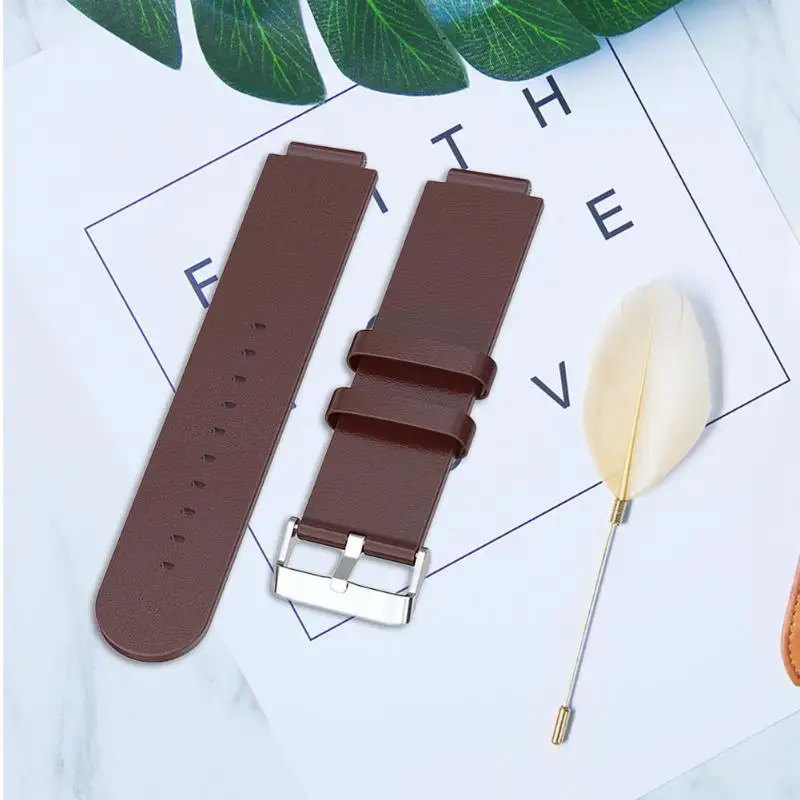 Масло воск из натуральной кожи Quick Release ремешок на руку для Amazfit 2 A1807 умеренной