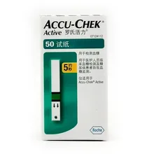 Accu Chek Active 100pcs Test Strip Lancent Diabetic Tester Diabetes Glucosemeter Monitor Meting