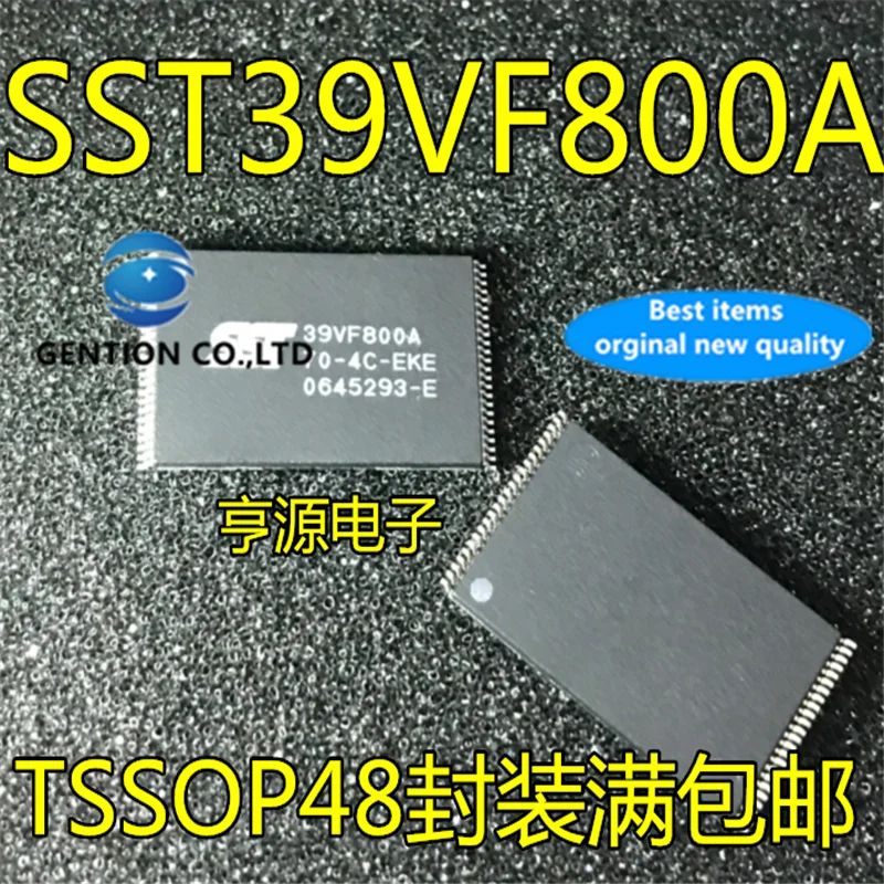 

10Pcs SST39VF800A SST39VF800A-70-4C-EKE TSSOP в наличии 100% новый и оригинальный