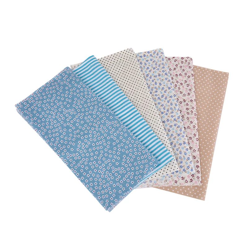 

25*25cm Mixed Printing Cotton Fabric Printed Cloth Sewing Quilting Fabrics For Patchwork Sewing Materials Quilting DIY Clothes