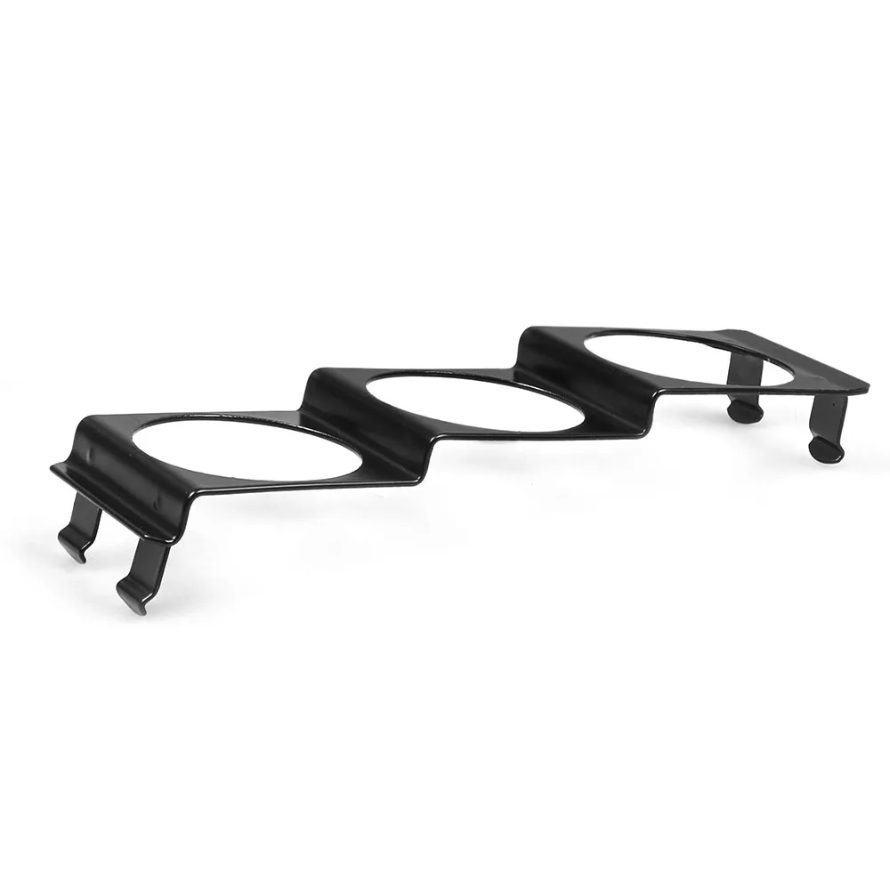 Car Meters Holder Universal 52mm Tripe 3 Gauge Meter Radio Din in Dash Panel Pod Black 2inch BX102259-BK