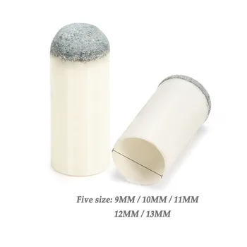 

100PCS Slip-on Pool Cue Tips Billiard Cue Ferrules Billiard Cue Head