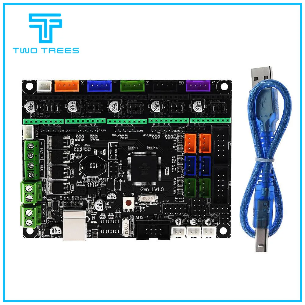 MKS Gen L V1.0 интегрированная плата управления печатной платой Reprap Ramps 1 4 поддержка