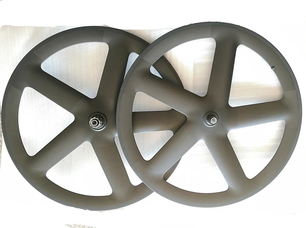5 spoke углеродное колесо пять спиц Колесная для трека/Дорожный клинчер/трубчатые диски v break 6 болтов
