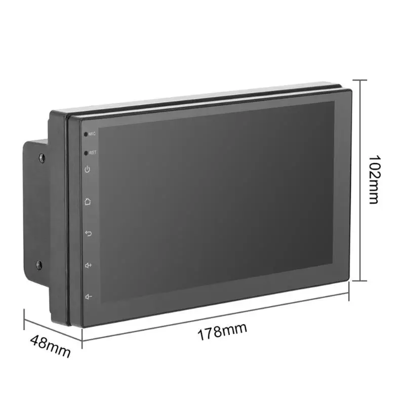  HD auto Bluetooth MP5 Player Neue 7-inch Android 9.1 4 Core 1G + 16G Auto Doppel Barren android GPS