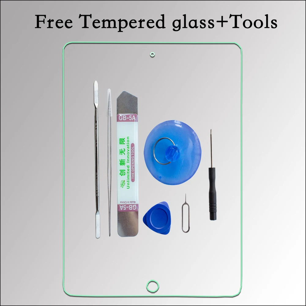 Smartex Touch Glass Für IPad 9 2021 - Schwarzer Digitizer Mit Home Button