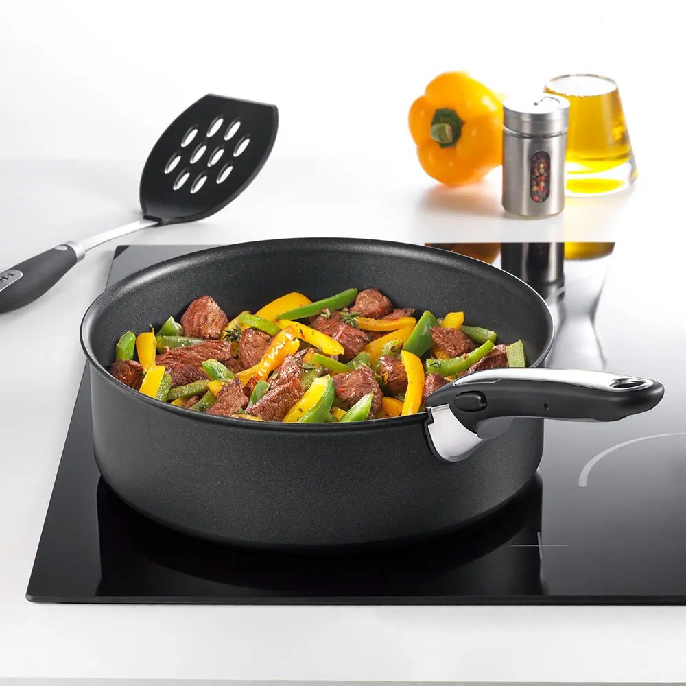 Набор посуды Tefal Ingenio Chef, сковороды 22/26см, ковши 16/18см, вок 26см, пластиковые крышки 16/18см, ложка, лопатка L6559802
