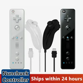 

Multicolors For Nintend Wii Game Controller Joystick Left Hand Curved Game Handle Controller Nunchuk Nunchuck For Nintendo Wii