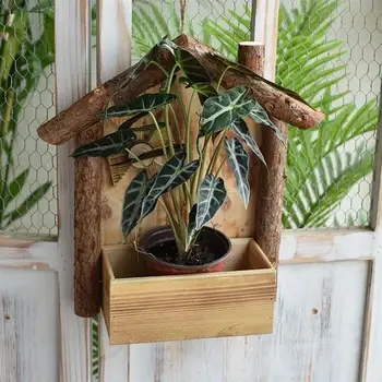 

1Pc Flowerpot Vintage High Quality Durable Plant Holder Plant Hanging Holder Hanging Flowerpot for Garden Office