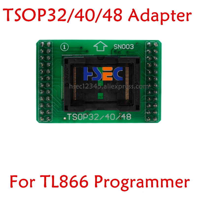 NAND08 TSOP32/40/48 base Adapter for xgecu TL866II plus programmer