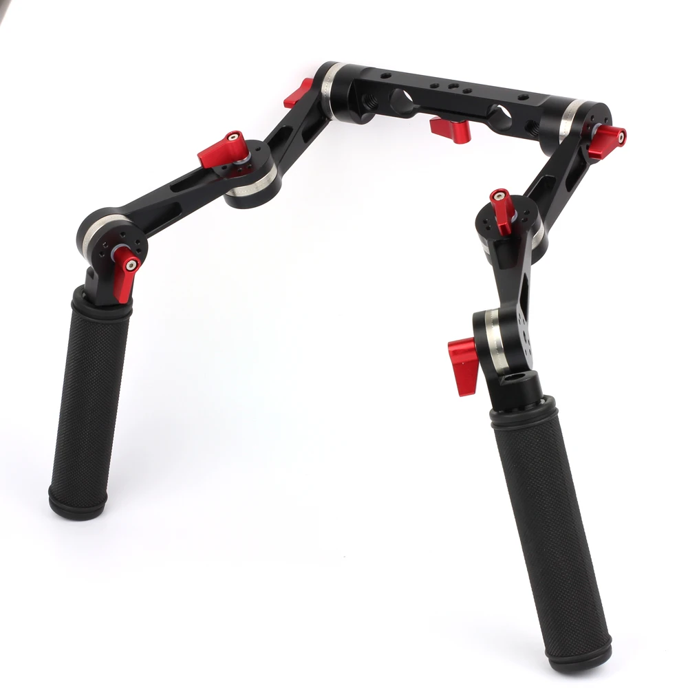 ARRI Type Rosette Handle Grip Set H7 fr 15mm Rod System DSLR Rig Film Video Mirrorless 4K Camera Armor Cage Support Matte Box FF